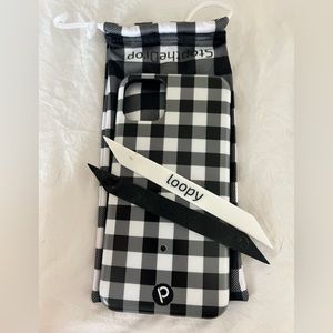 Loopy iPhone 11 Pro Max case houndstooth print